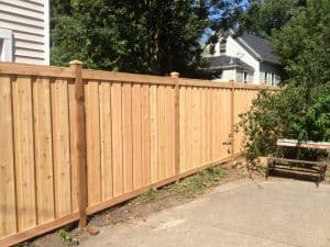 6 foot privacy wood fence